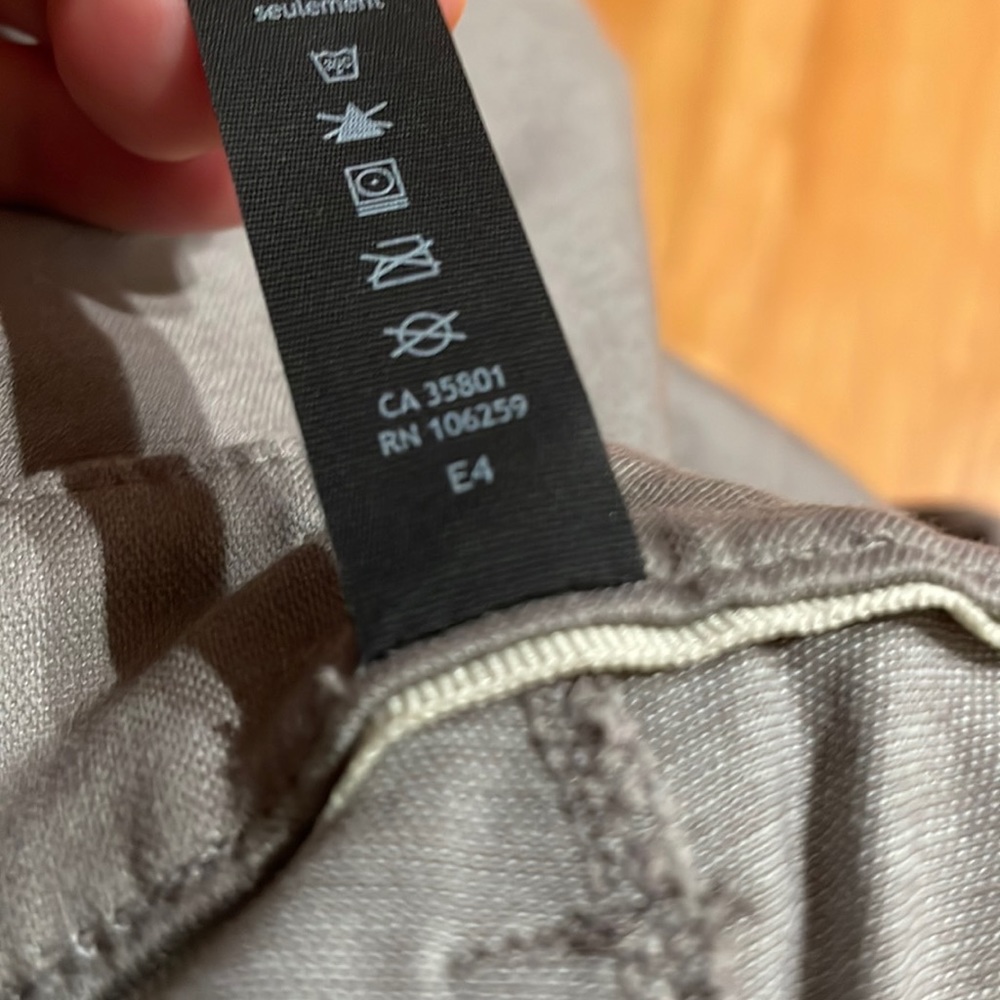 Mens Lululemon grey pants size 36